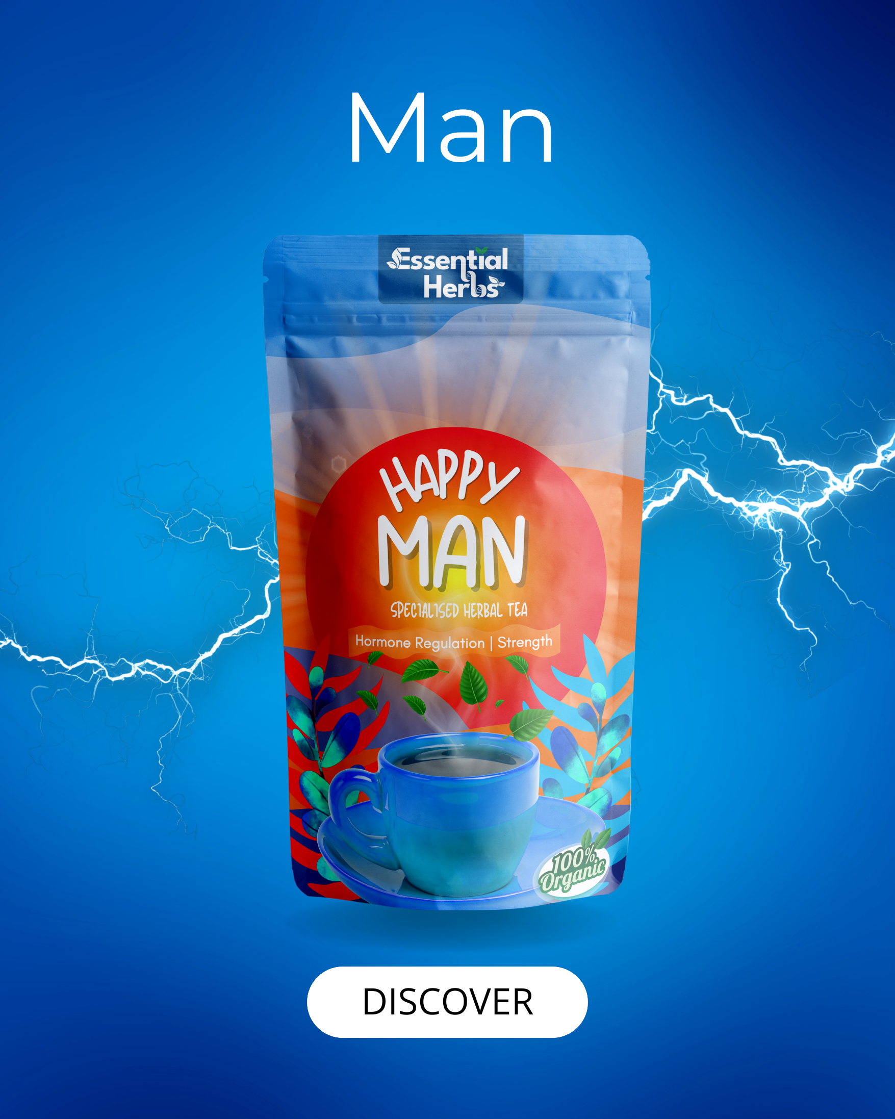 Happy Man herbal tea